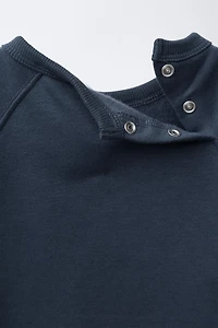 COMBINAISON EN MOLLETON À BRODERIE CHIEN