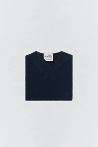 WOOL KNIT COLLAR SOSHIOTSUKI x ZARA