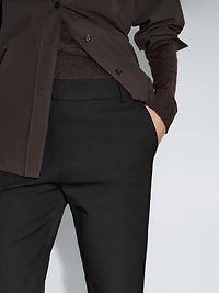 Straight-leg technical trousers