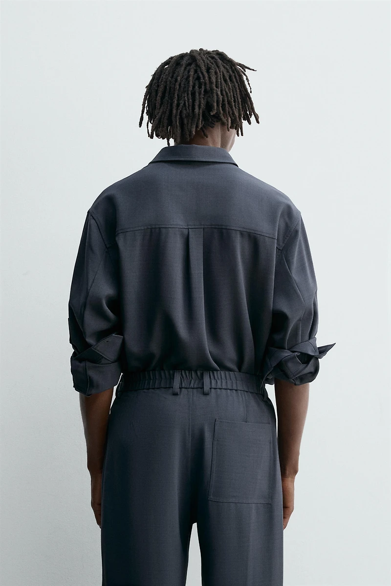 CHEMISE FLUIDE COUPE DÉCONTRACTÉE