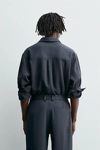 CHEMISE FLUIDE COUPE DÉCONTRACTÉE