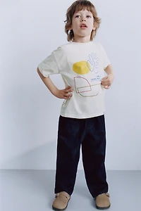 GEOMETRIC PRINT T-SHIRT