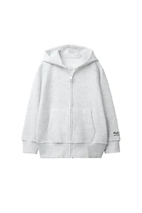 SWEAT EN MOLLETON ZIPPÉ