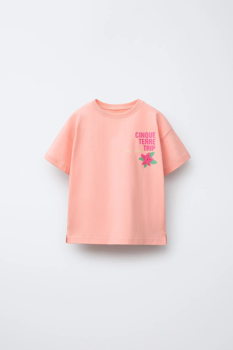 BEACH PRINT T-SHIRT