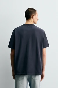 RELAXED FIT BINDING T-SHIRT