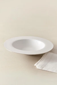 RIMMED BONE CHINA SOUP PLATE