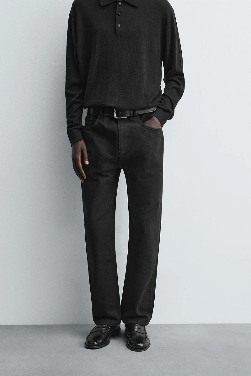 STRAIGHT ANKLE FIT JEANS