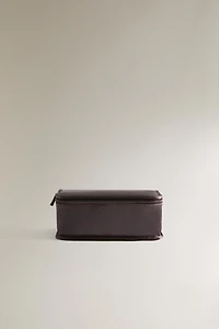 SATEEN STORAGE MAKEUP BAG