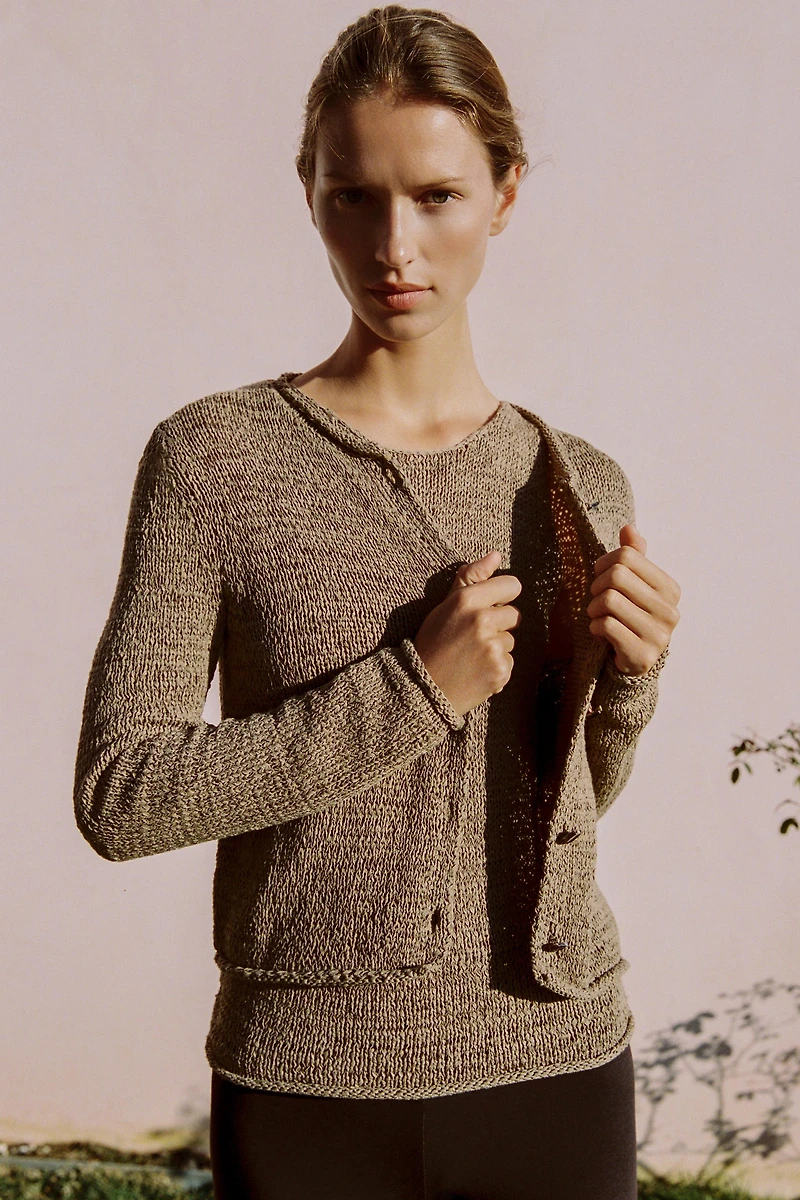 CHUNKY KNIT CARDIGAN