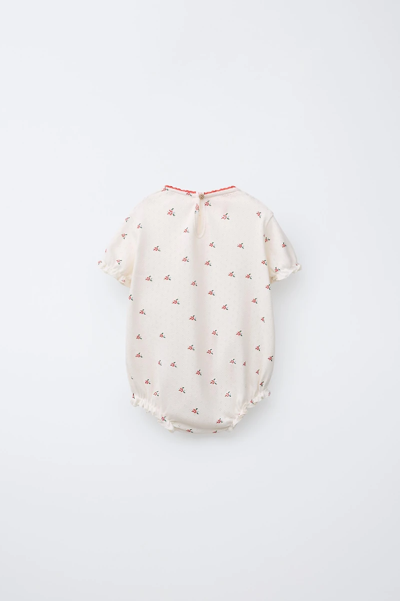 FLORAL BODYSUIT