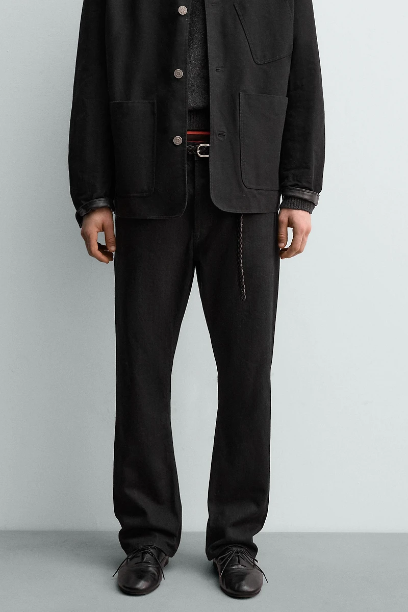AARON LEVINE X ZARA STRAIGHT FIT BOOTCUT JEANS
