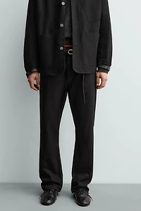 AARON LEVINE X ZARA STRAIGHT FIT BOOTCUT JEANS