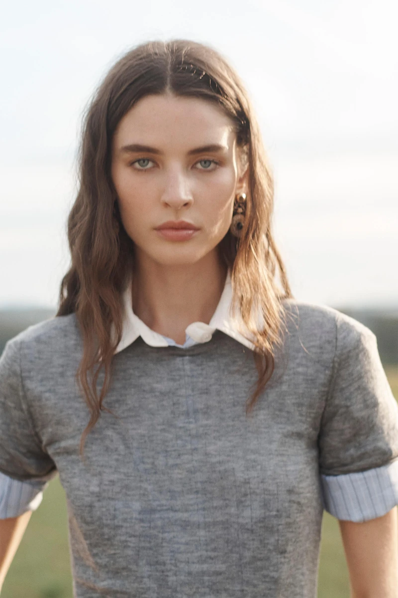 TOP EN MAILLE 100 % LAINE ÉDITION LIMITÉE