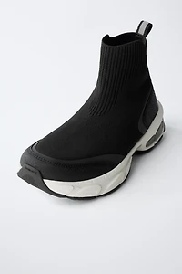 BASKETS MONTANTES CHAUSSETTE