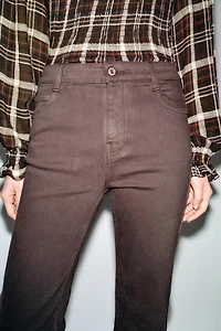 Z1975 HIGH WAIST MINI FLARE JEANS