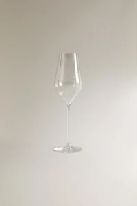 PLAIN CRYSTALLINE FLUTE GLASS