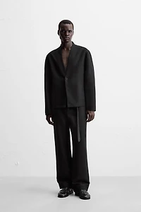 COTTON - LINEN SUIT PANTS
