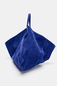 SUEDE BUCKET BAG