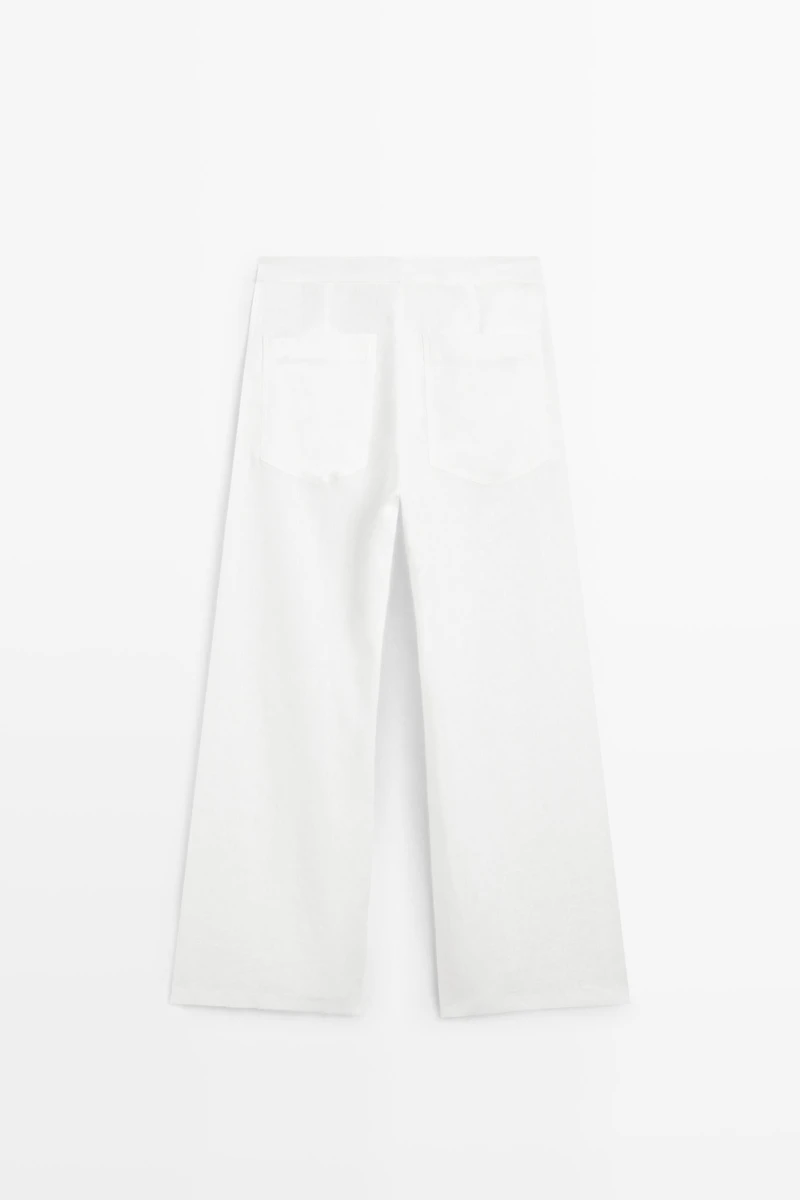 Pantalon fluide 100% lin