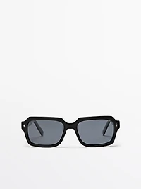Rectangular sunglasses
