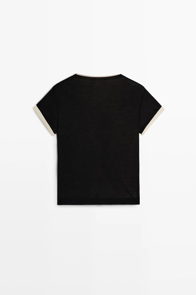 Double-layer short sleeve T-shirt