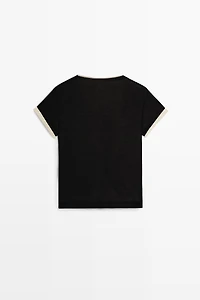 Double-layer short sleeve T-shirt