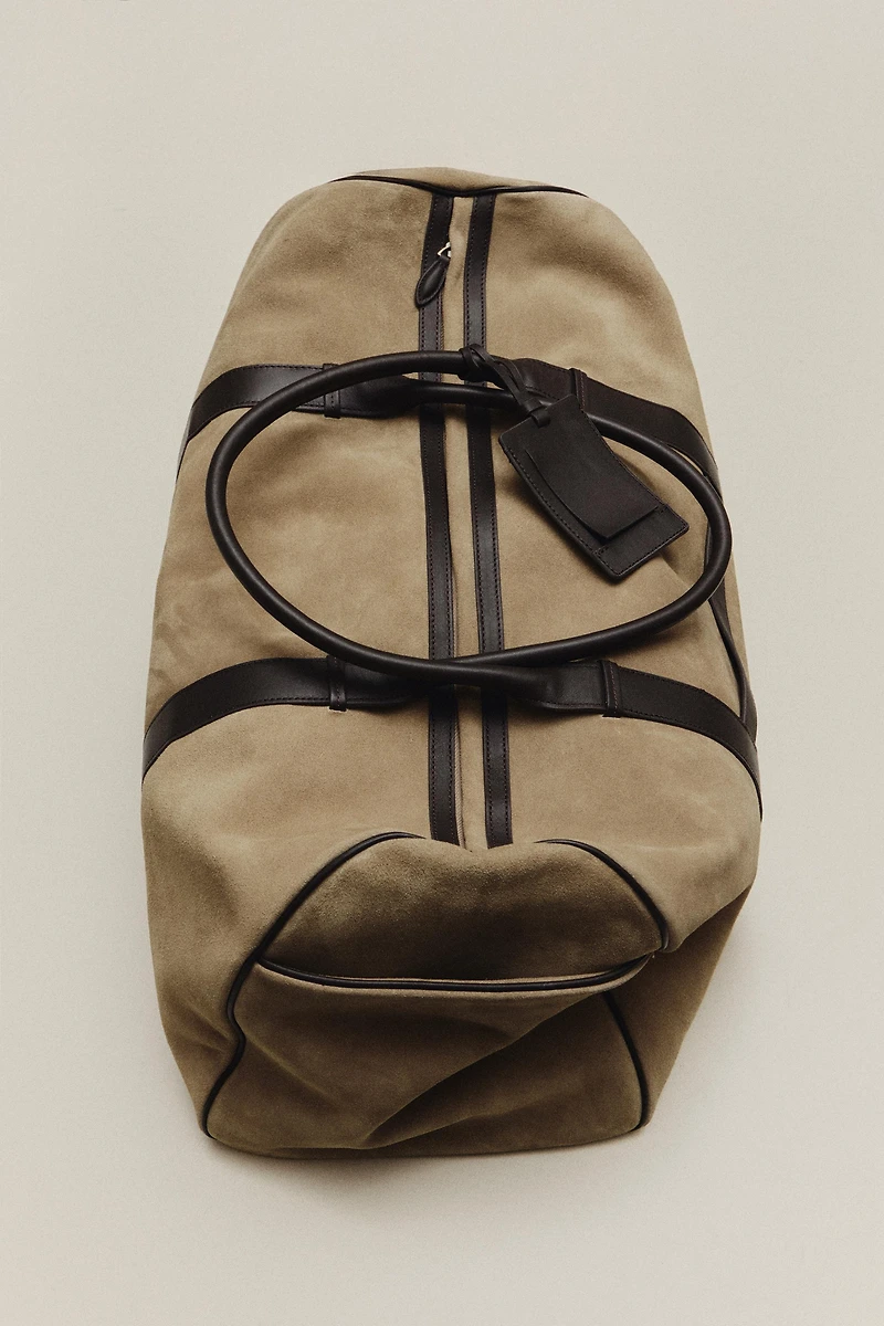 LEATHER TRAVEL BAG