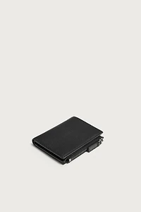 PORTEFEUILLE EN CUIR AVEC PORTE-MONNAIE