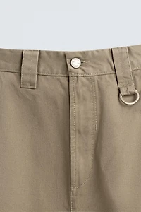 WIDE BAGGY FIT CHINO PANTS