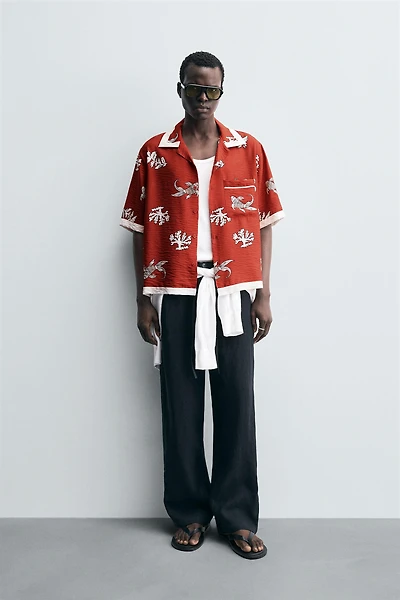 CARP PRINT SHIRT