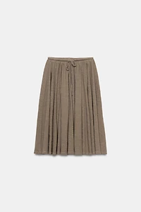 FLAMÉ GODET SKIRT