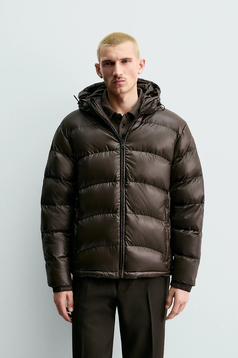 80% DOWN - 20% FEATHER WATER REPELLENT PUFFER JACKET ORIGINS