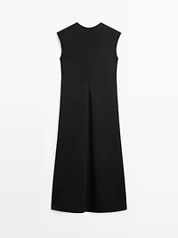 Flowing short sleeve dress