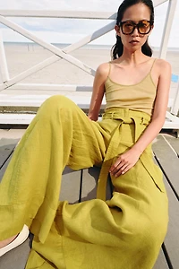 ZW COLLECTION 100% LINEN PANTS