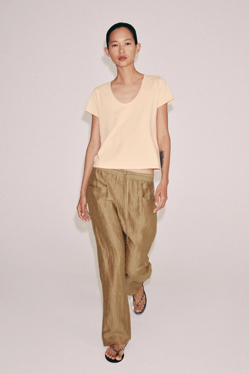 COTTON SHORT SLEEVE T-SHIRT