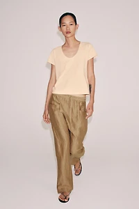COTTON SHORT SLEEVE T-SHIRT