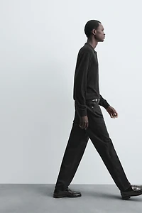STRAIGHT ANKLE FIT JEANS