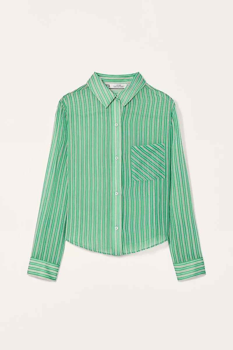 LIMITED EDITION SLIM STRIPED SHIRT