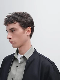 Veste bomber fermeture Éclair