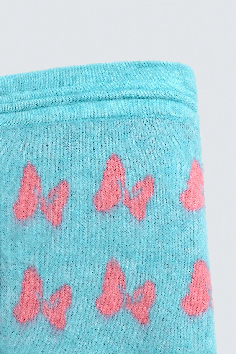 INTARSIA KNIT TROUSERS WITH TIES HARRY LAMBERT FOR ZARA X DISNEY