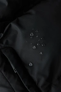 WATER REPELLENT HOODED PUFFER JACKET