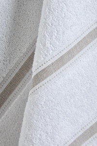 STRIPED COTTON TERRYCLOTH KITCHEN TOWEL