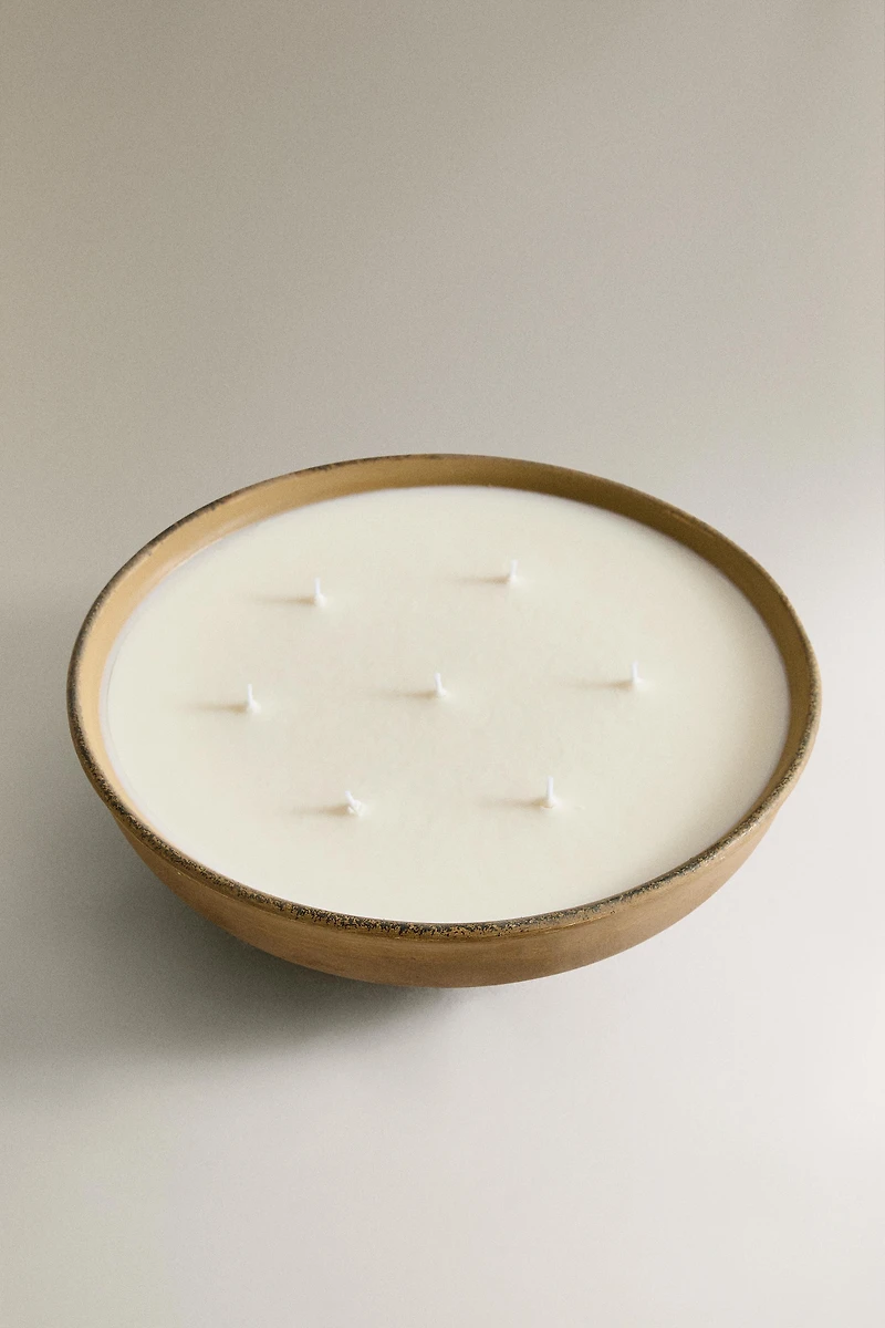 G) INCENSE LEATHER SCENTED CANDLE