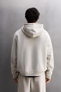 RELAXED FIT HOODIE SWEATSHIRT