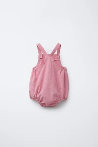GINGHAM ROMPER