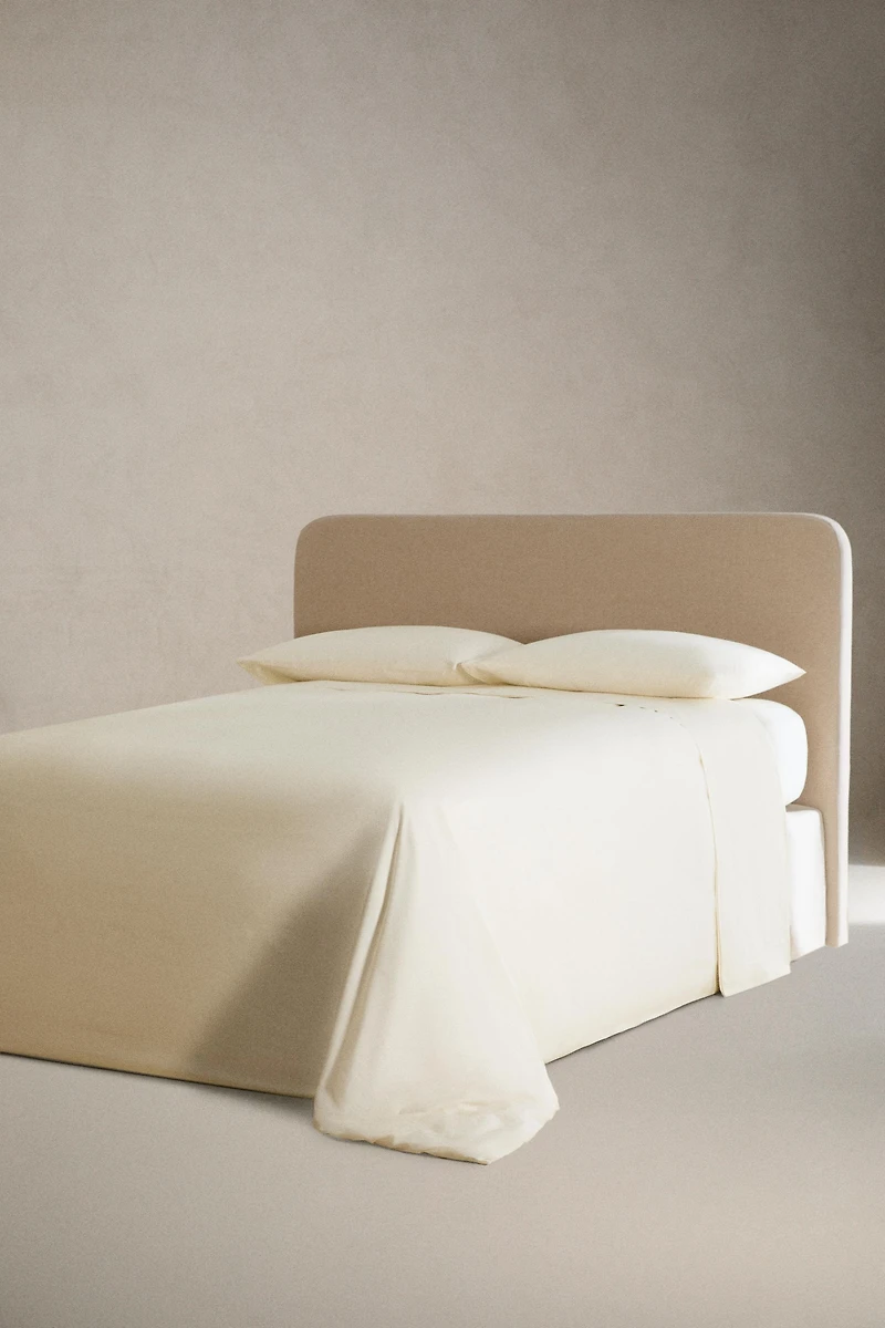 PERCALE FITTED SHEET | 11.8" THICK (200 THREAD COUNT)