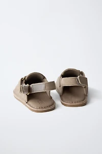 SABOTS BAREFOOT EN CUIR