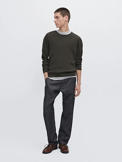 Lightweight relaxed fit jeans