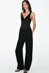 COMBINATION LACE BODYSUIT