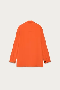 100% SILK SHIRT MARISA BERENSON X ZARA